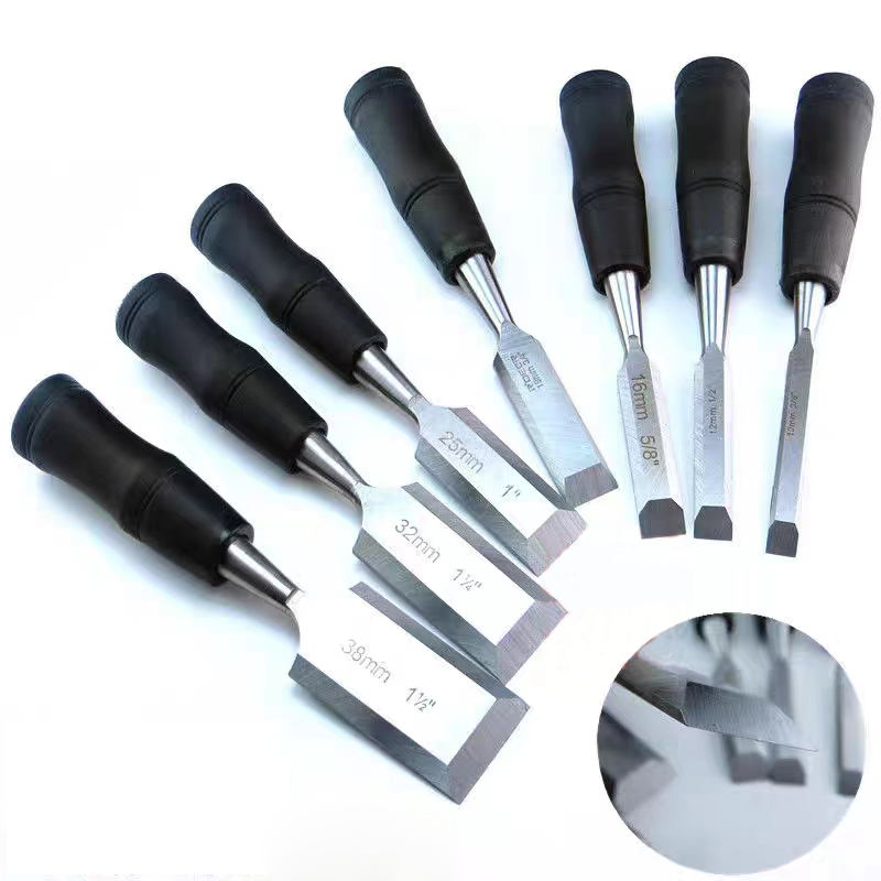 ชุดสิ่วงานไม้ 8 ชิ้น แบบแกนกลา - Wood Chisel Set บทวิจารณ์และราคา