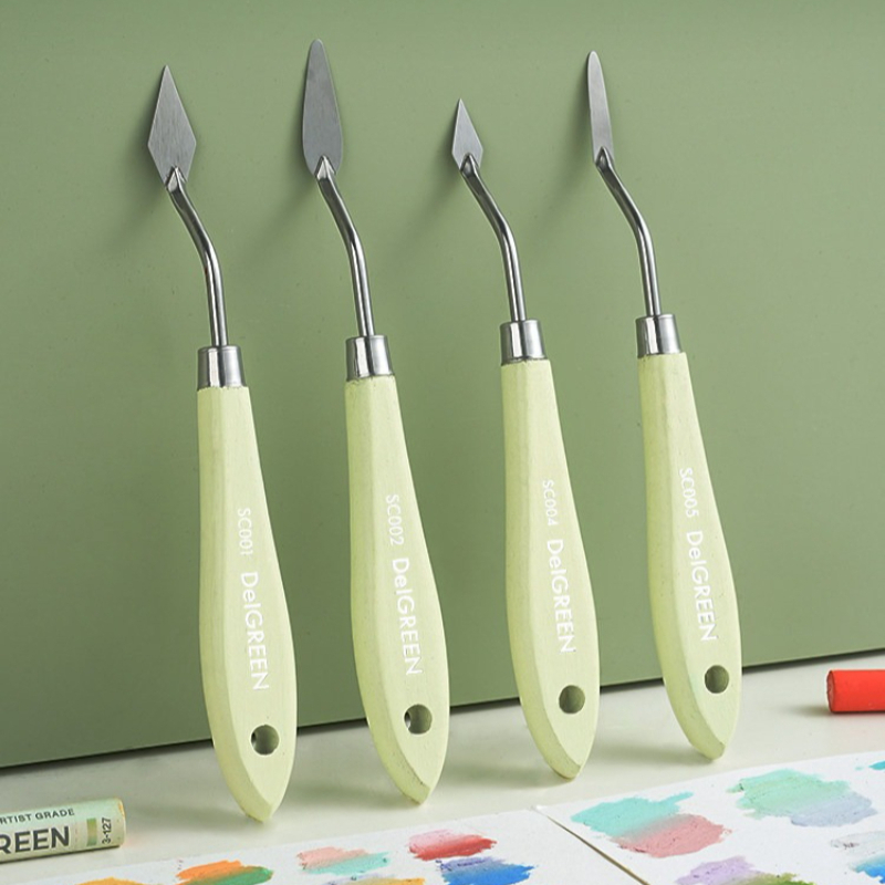 มีดผสมสีสแตนเลสสำหรับศิลปิน คว - Drawknife Blade บทวิจารณ์และราคา
