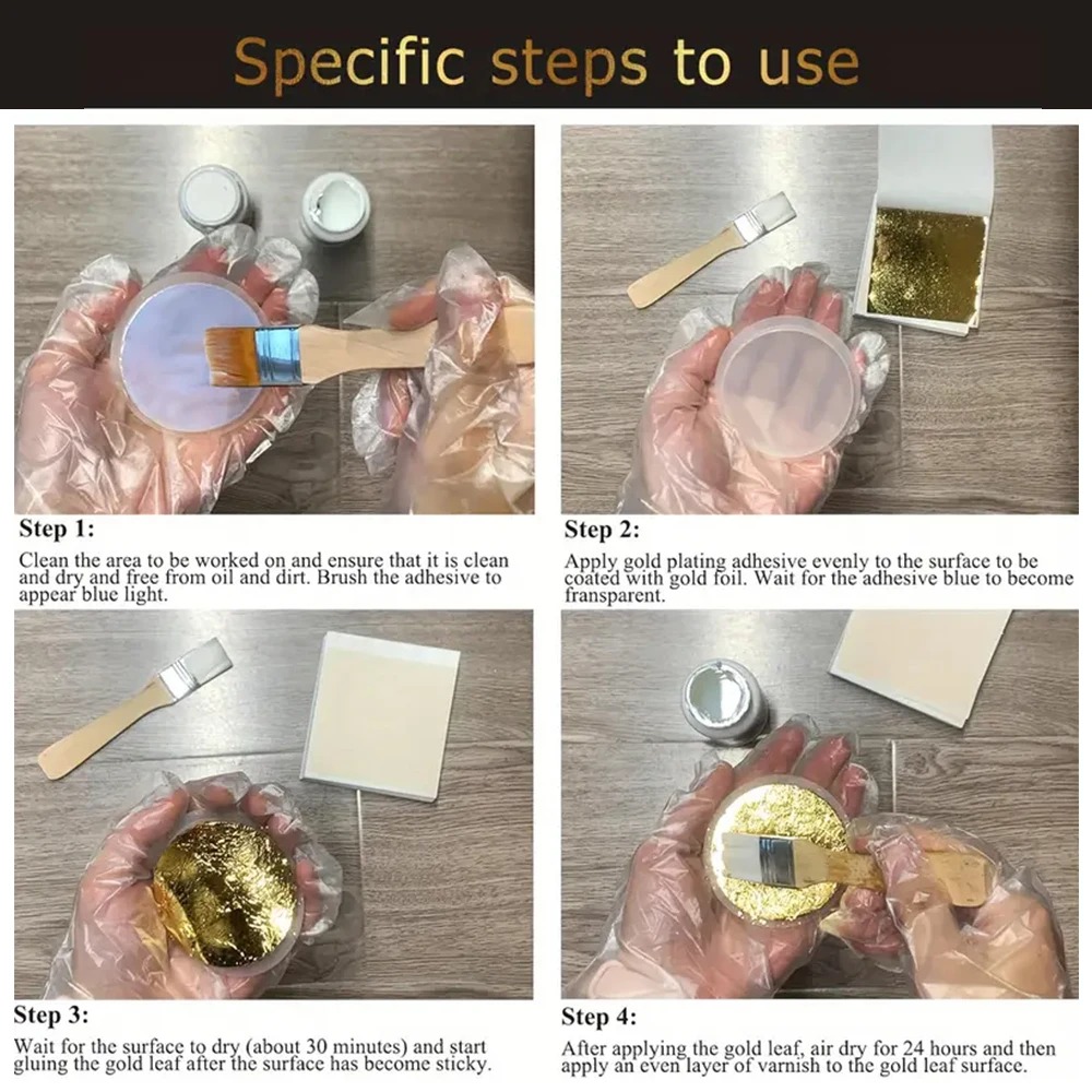 100 ml/200 ml Golden Leaf Gild - Woodworking Resin บทวิจารณ์และราคา