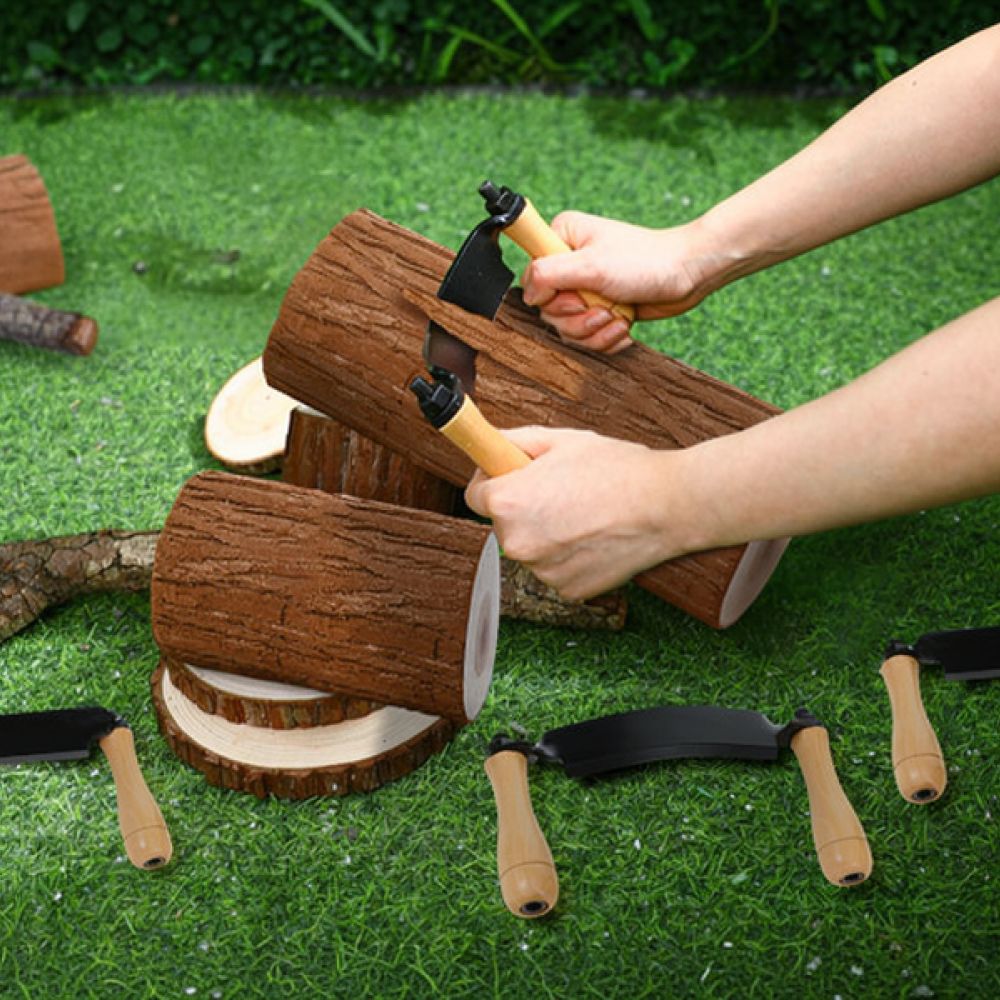 มีดแกะไม้สำหรับงานไม้ ใบมีดโค้ - Drawknife Blade บทวิจารณ์และราคา