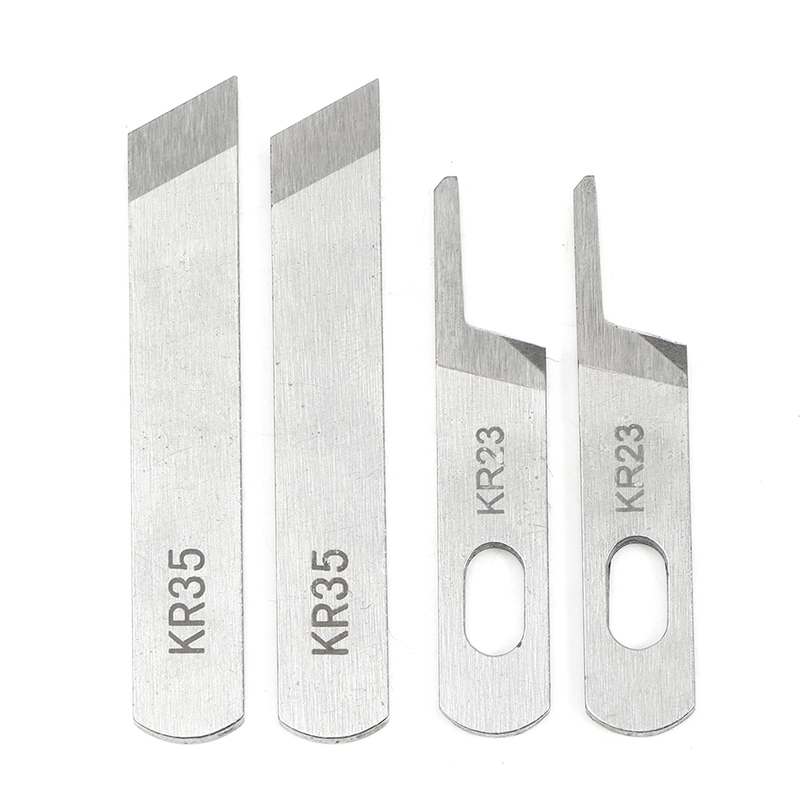 2ชิ้น KR23เครื่องเย็บผ้าโอเวอร - Drawknife Blade บทวิจารณ์และราคา